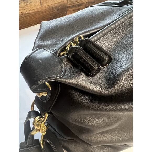 Vintage Coach Leather Duffle Bag/weekender Lexus Limited Edition Collaboration - Picture 3 of 16